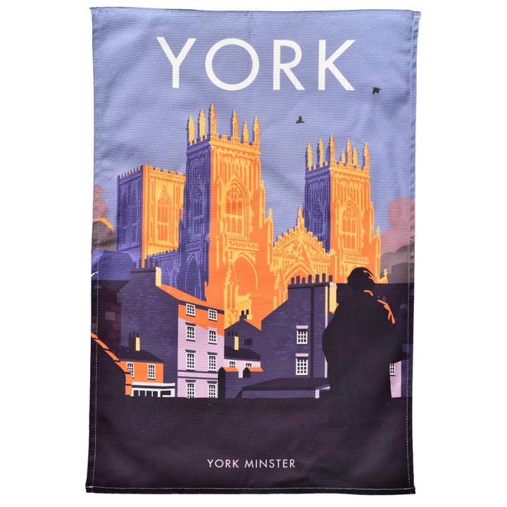 York Minster Tea Towel for wholesale by Town Towels