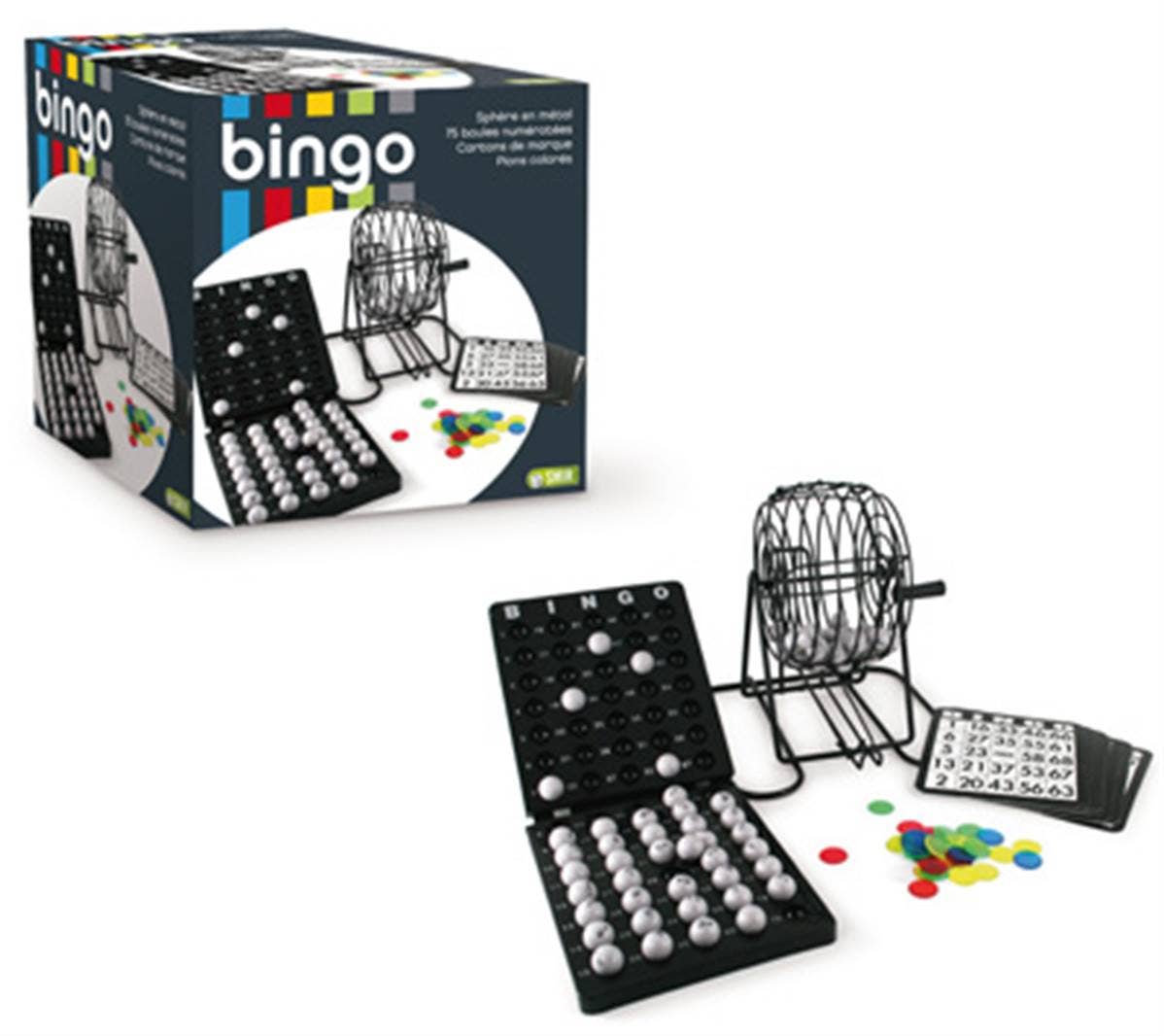 TSJJ - Wholesale Board Game - Black Edition Abacus with Ball Tray