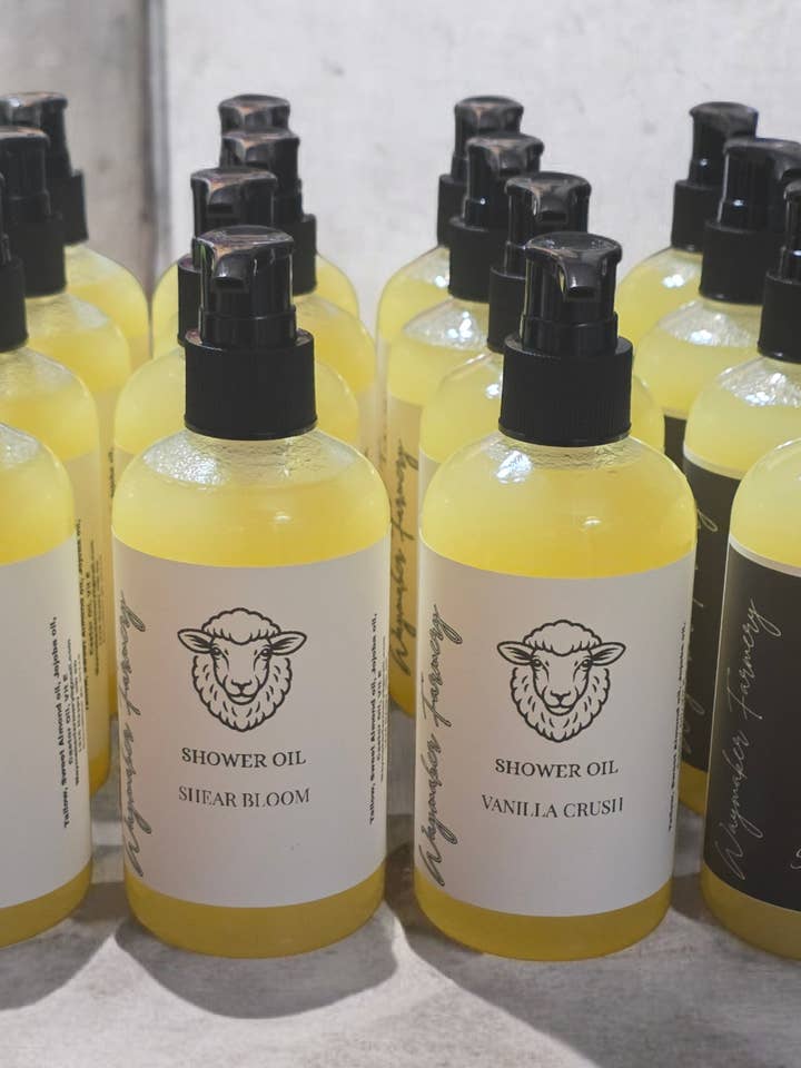 Shower Oil for wholesale by Waymaker Farmery