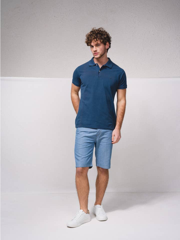 SMF - Wholesale Polo - Men's - 238554 - Embroided pike polo with pigmitation5