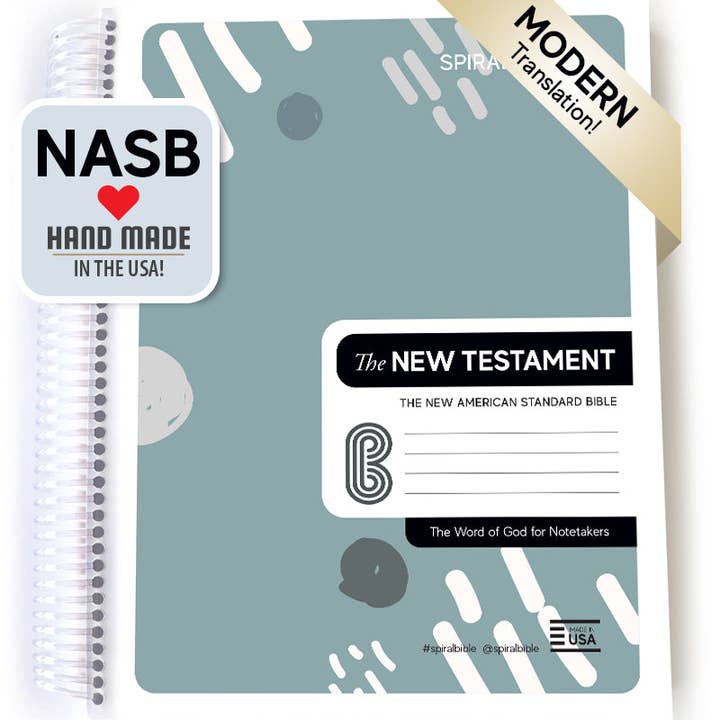 Spiral Bible - Wholesale Book - Adult - Spiral Bibleâ„¢ - NASB - New Testament - Flake