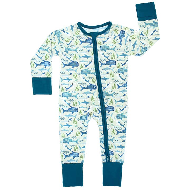 Shark Friends Ocean Bamboo Convertible Baby Pajamas and other Purchase Wholesale shark friends. Free Returns & Net 60 Terms on Faire trending on Faire.