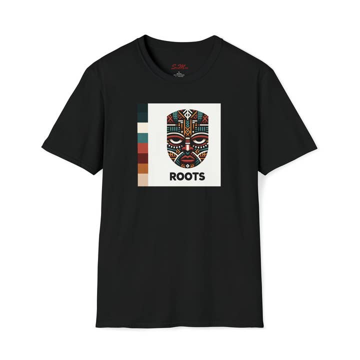 T-shirt softstyle unisex ROOTS per la vendita all'ingrosso da parte di StickMuze