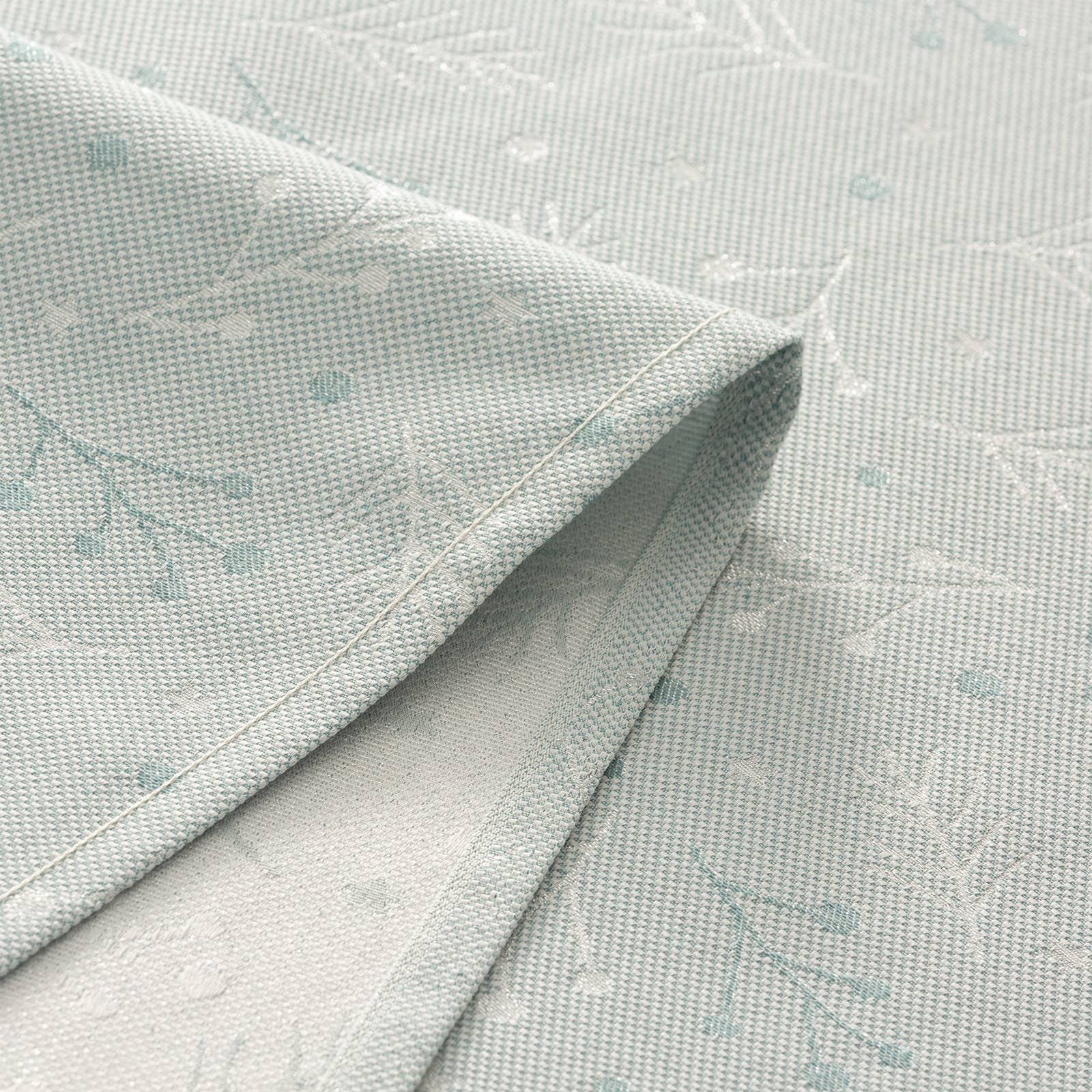 GAMUSI - Vente Nappes - Nappe de Noël en coton jacquard BERRIE3