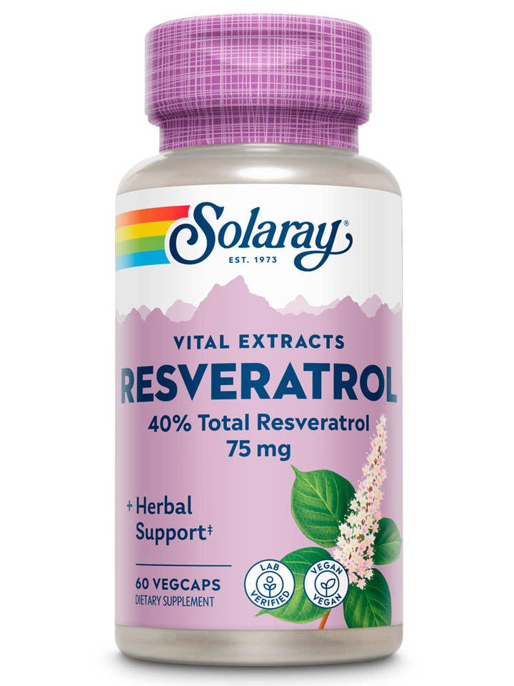 Resveratrol, Japanese Knotweed 75mg for wholesale by Solaray