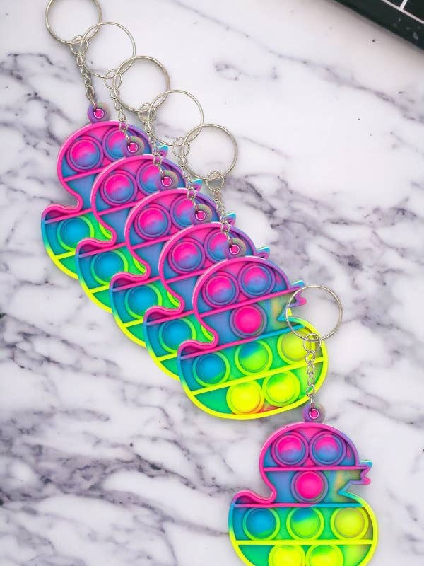 Porta-chaves Pop Bubble Pato por atacado de Andrea Bijoux