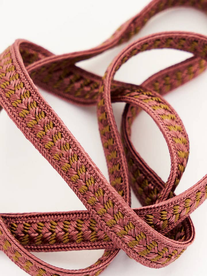 keychain band - ZAHRA - rosewood für den Großhandel von YOOMEE