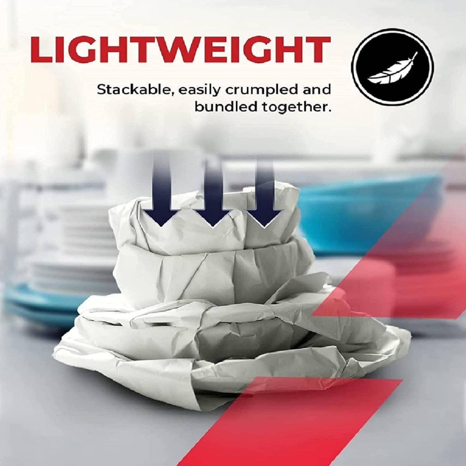 UTN LLC - Wholesale Wrapping Paper Roll - Packing Paper – 70 Sheets, 26"x15", Newsprint, Box Filler2