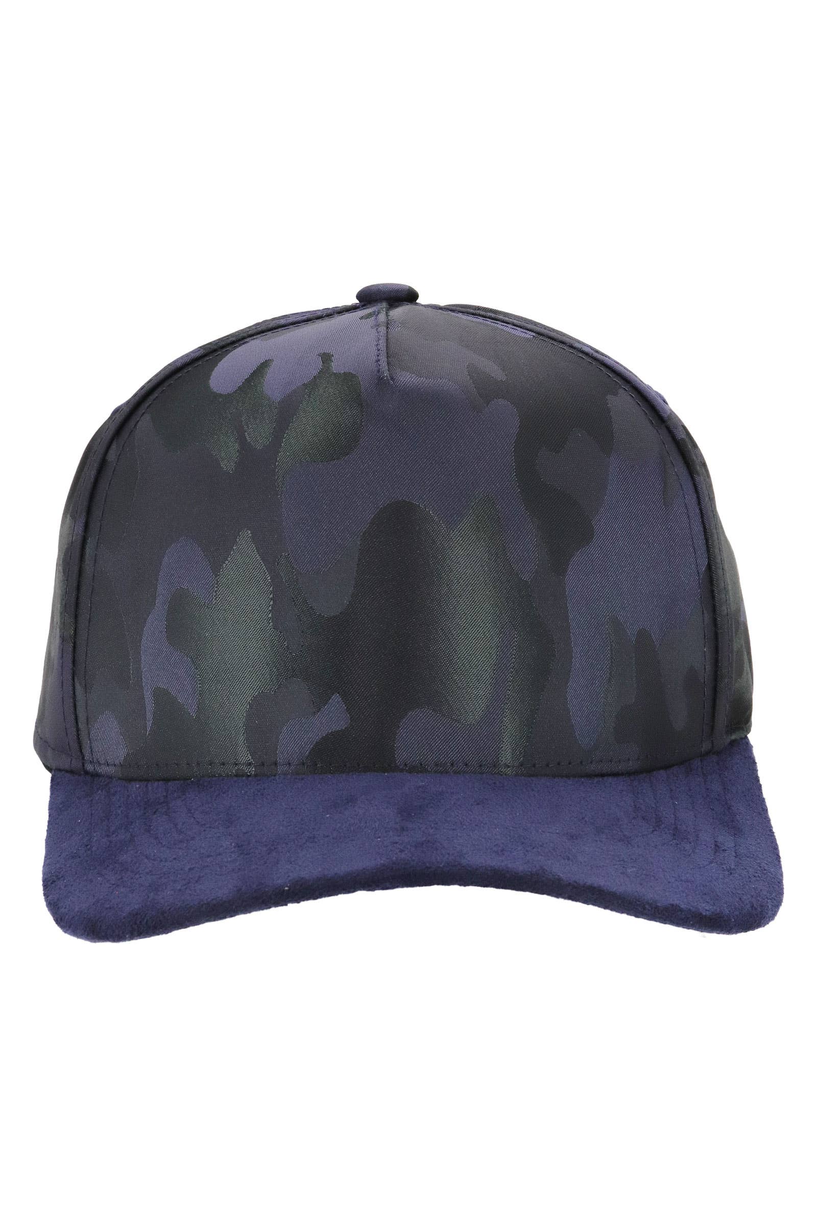 Cap Zone - Vendita all'ingrosso Cappellino da baseball - Unisex - Berretto da baseball a 5 pannelli con visiera in camoscio vegano mimetico11