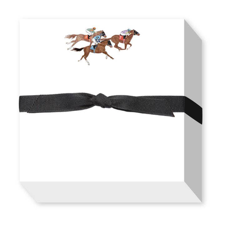 RACE HORSE CHUBBIE NOTEPAD for wholesale by Donovan Designs