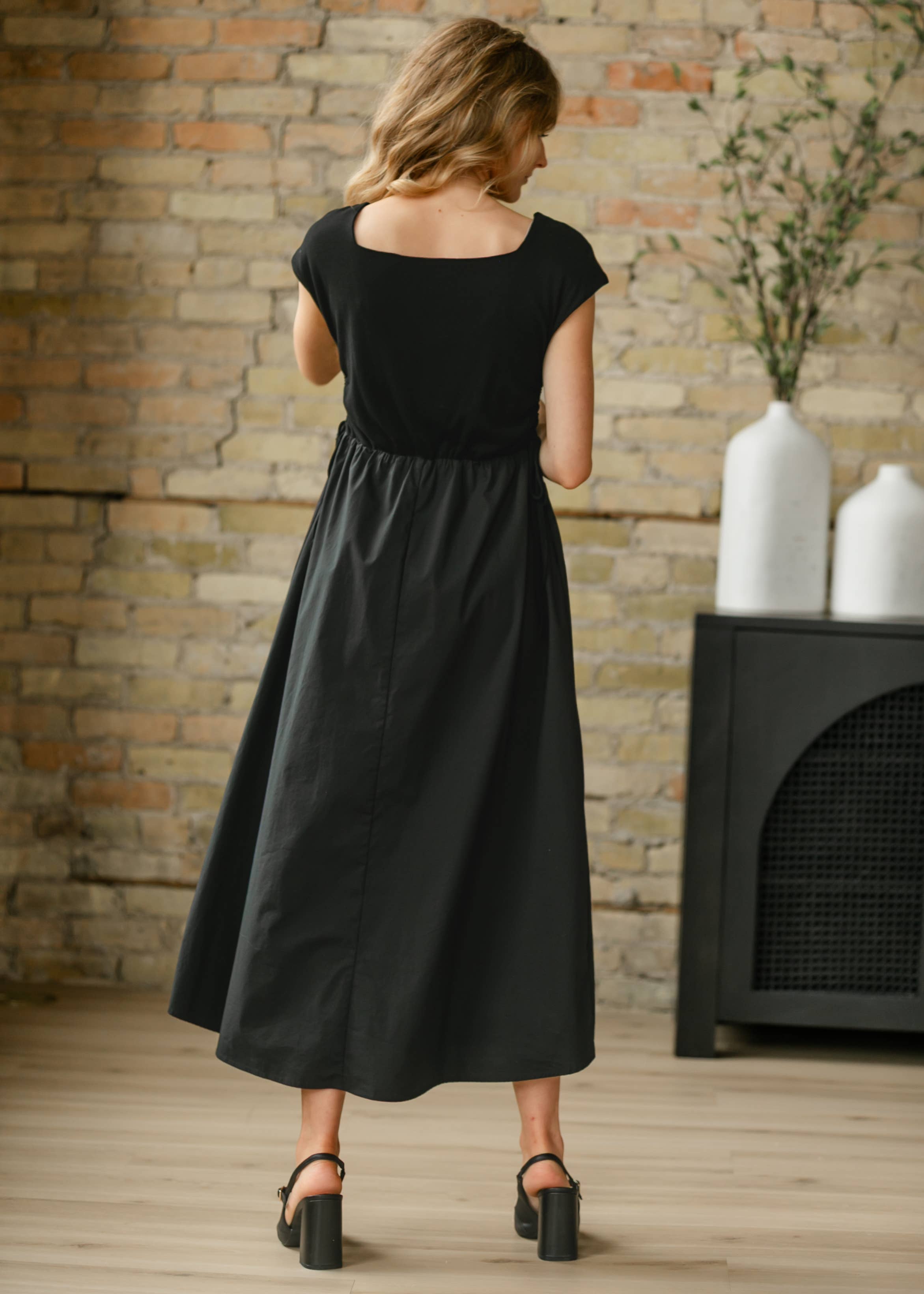Inherit Clothing Company - Wholesale Dress - Women's - Eleanor A-line Maxi Dress6