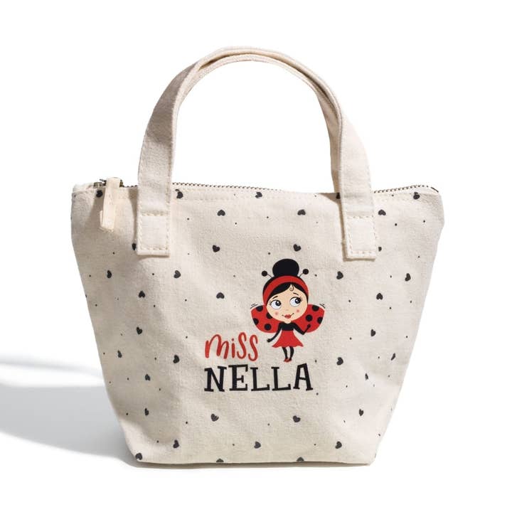 Bolsa de lona para maquillaje para niños para venta al por mayor de Miss Nella