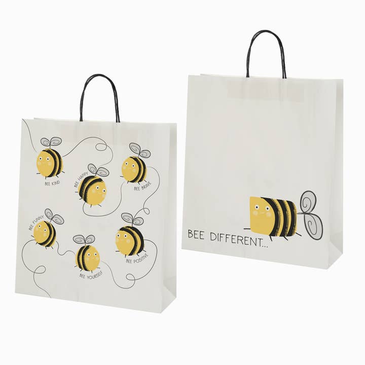 White Carrier Black Handle Bee for wholesale by Heaven Sends