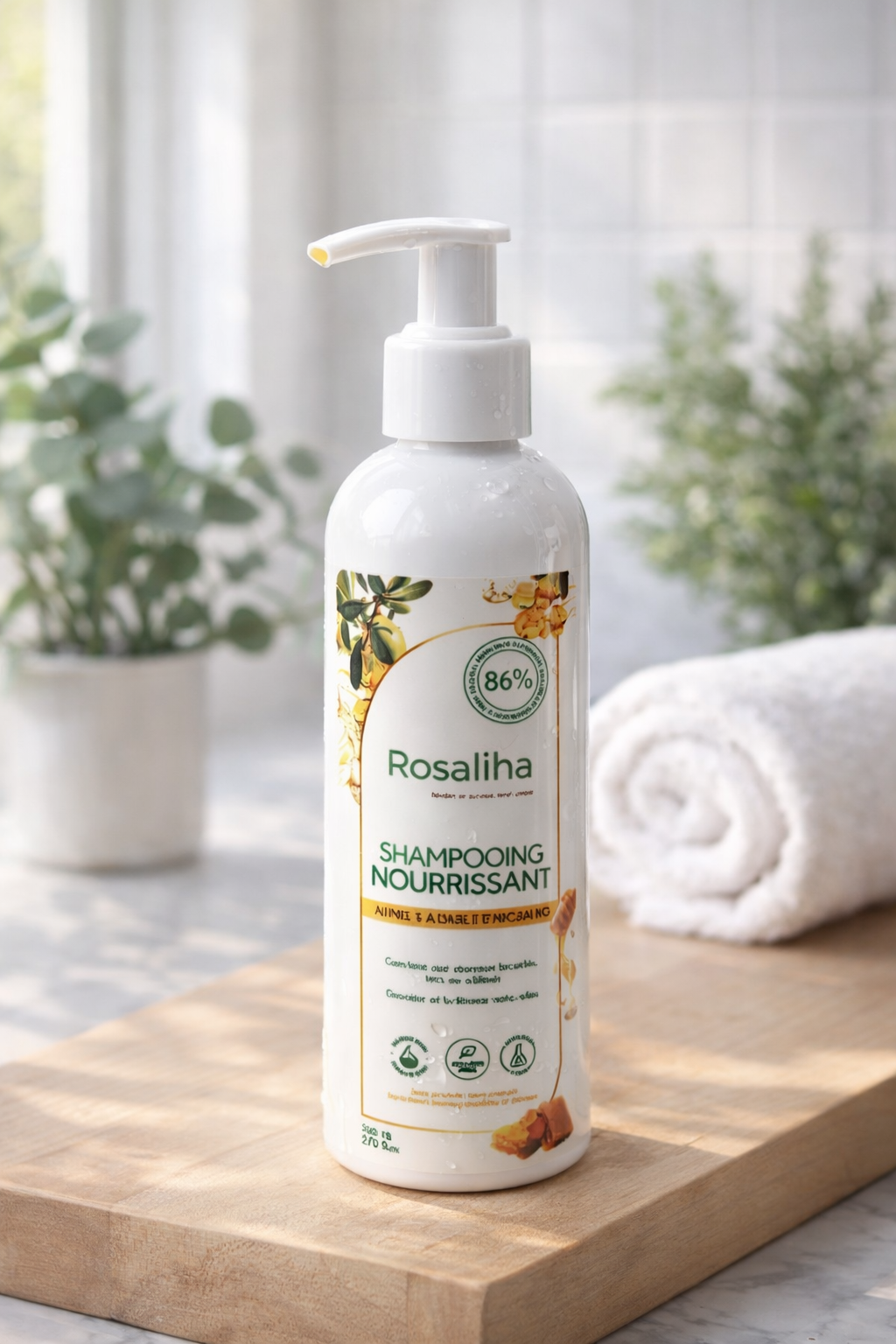 Rosaliha - Wholesale Hair Conditioner - Honey & Argan Nutrition Shampoo 200 mL2