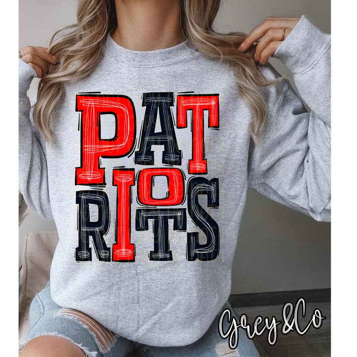 New Patriots Sweatshirt for wholesale by Grey&Co