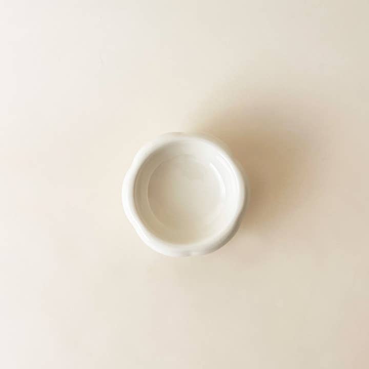 Beige Creamy Water Bowl for wholesale on Faire3