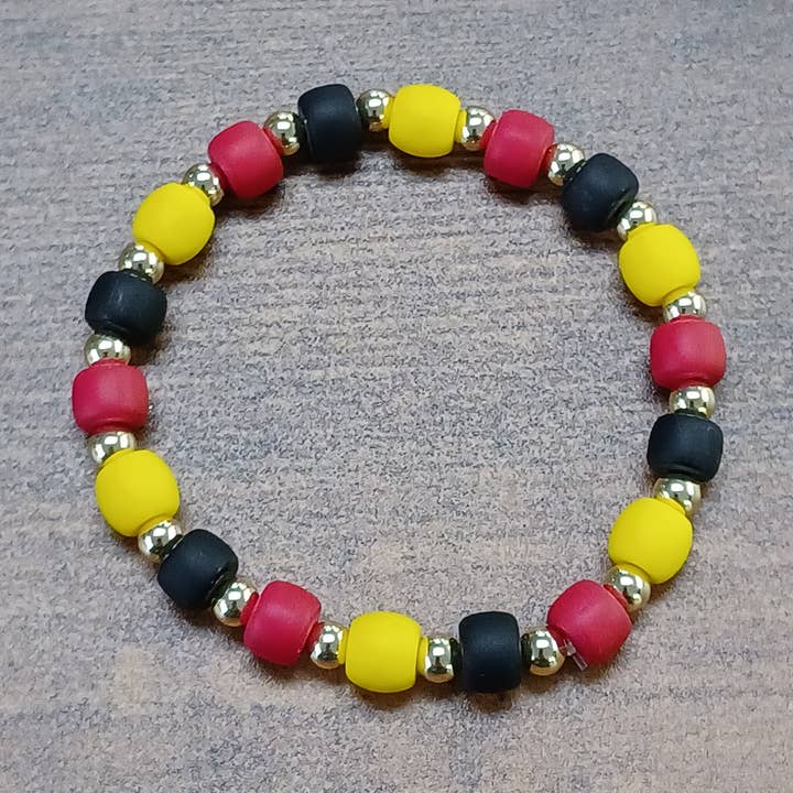 Chiefs Pony Beads Bracelet for wholesale by Paco Designs