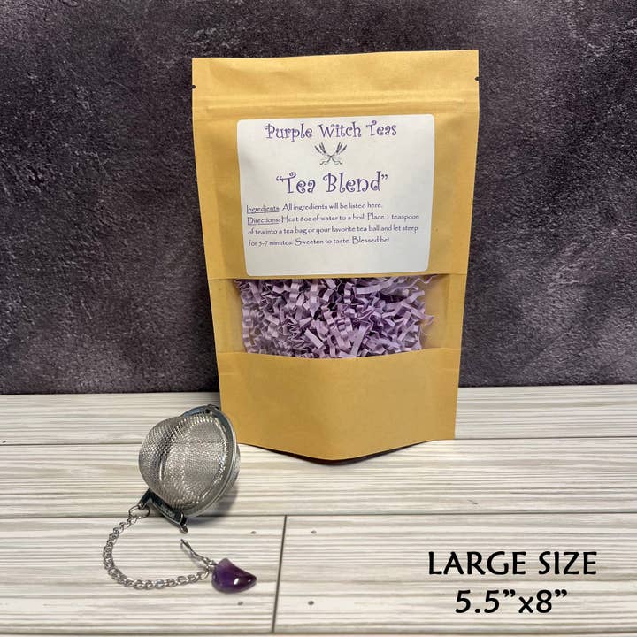 Purple Witch Teas LLC - Wholesale Loose tea - Orchard Harvest -Mabon Apple Pomegranate Toffee Black Tea2