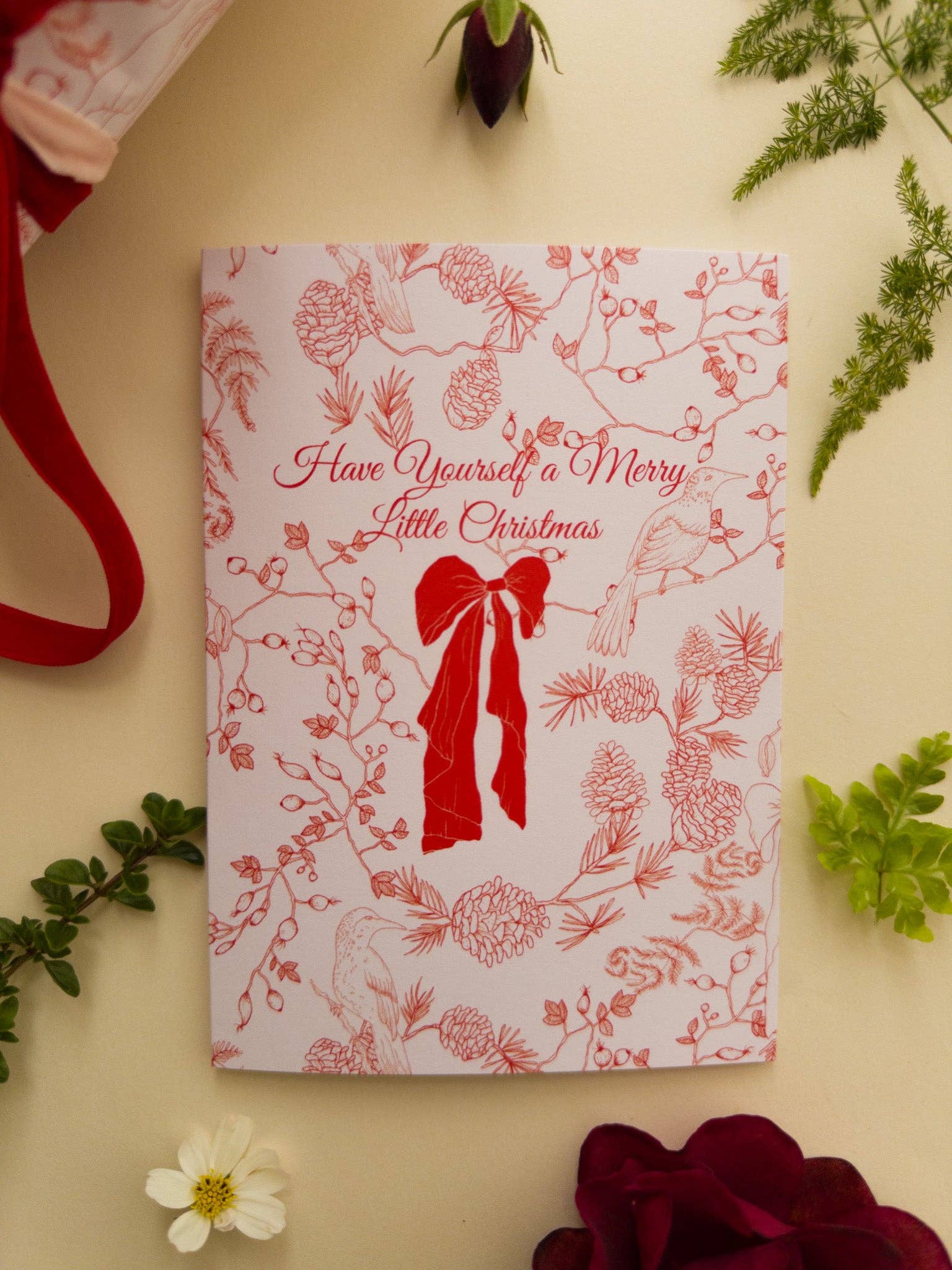This On Paper - Wholesale Christmas card - "Merry Little Christmas" Greeting Card
