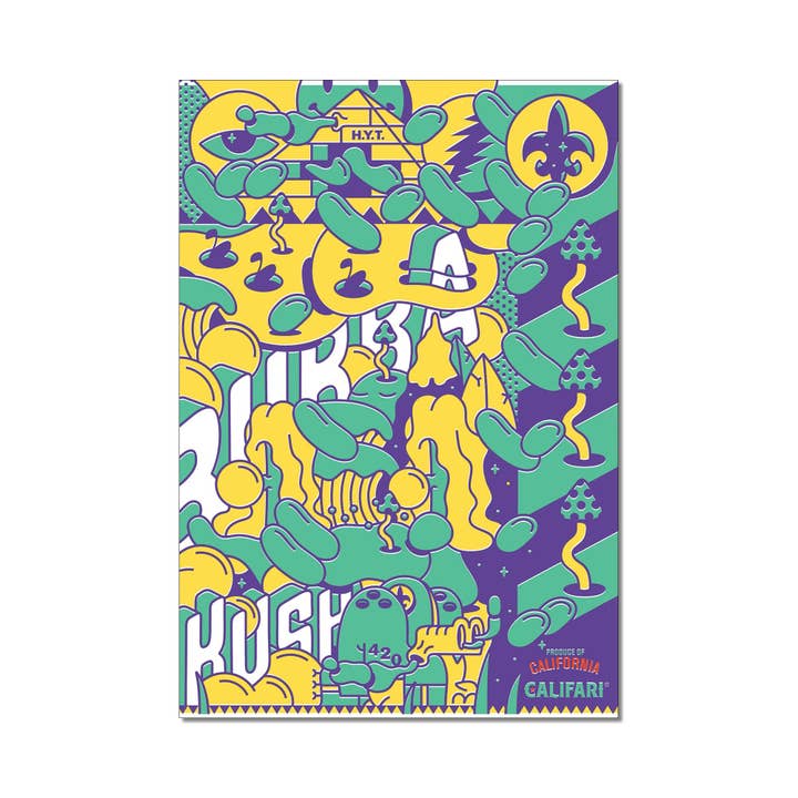 Bubba Kush 13 x 19 Poster for wholesale by Califari
