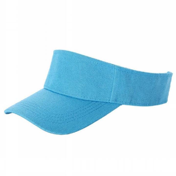 DOBBI - Wholesale Visor – Unisex - Sun Visor Velcro Tape Hat