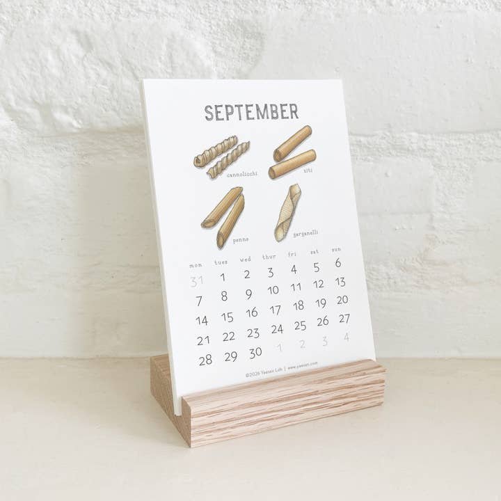 Yeesan Loh - Wholesale Calendar - 2026 Calendars: Pasta10