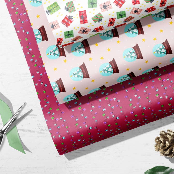 Pink Christmas for wholesale by Marylin Hoffman Art