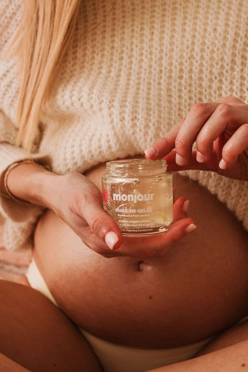 MONJOUR - Wholesale Belly Oil/Butter - Maternity - Jelly Oil – Pregnancy & Postpartum