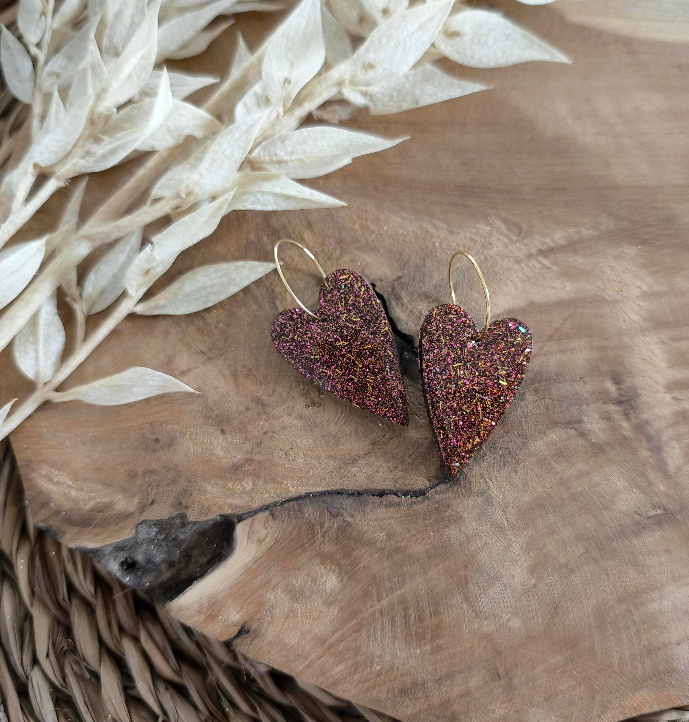 Les Noeuds de Maman - Wholesale Dangle Earrings - Mini Love Gingerbread Earrings