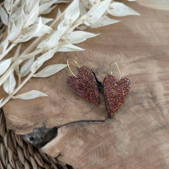 Les Noeuds de Maman - Wholesale Dangle Earrings - Mini Love Gingerbread Earrings0