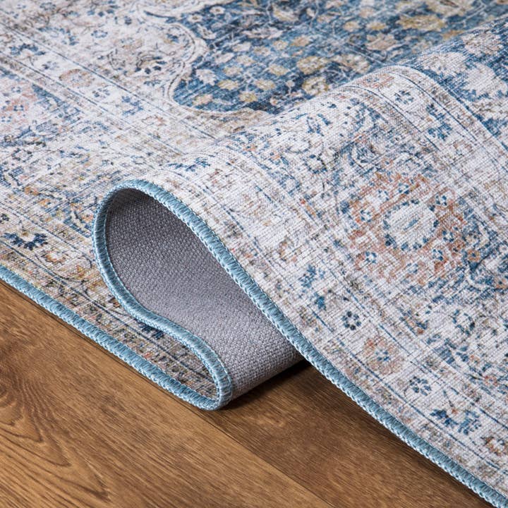 Abani Rugs - Wholesale Vloerkleed - Abani Paloma PAL200A Vintage blauw en beige traditioneel tapijt7