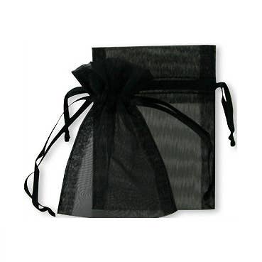 Zakka - Vente Pochette cadeau - Lot de 100 sachets en organza, cadeau transparent, 4 x 6 pouces (11 x 9,5 cm)2