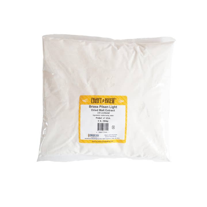 Craft a Brew - Wholesale DIY Beer/Alcohol Kit - Briess Pilsen Light DME - Dry Malt Extract