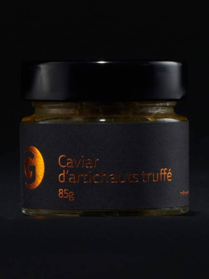 Artichoke caviar truffled with black truffle 8% for wholesale by GAZEL