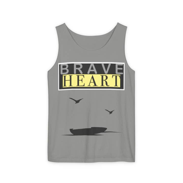 RC'nSONS - Wholesale Tank Top - Men's - Brave Heart Tank Top | Unisex Garment-Dyed Tee1
