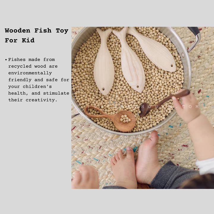 194 Craft House - Wholesale Wall Accent - Unfinished Wooden Fish For Crafting - Fall Decor & Gifts8