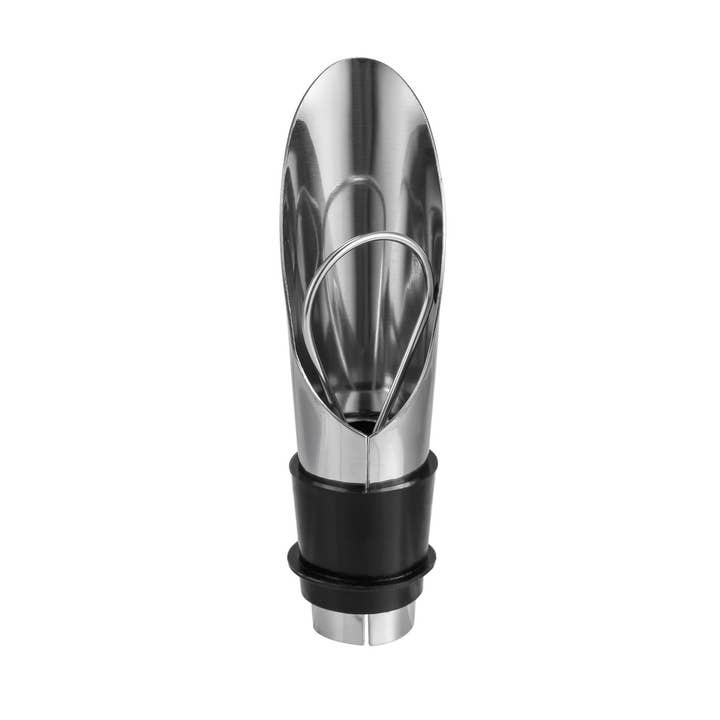 Godinger - Wholesale Bargereedschap - Zesdelige set met accessoires voor wijnflessen - Cadeaugids