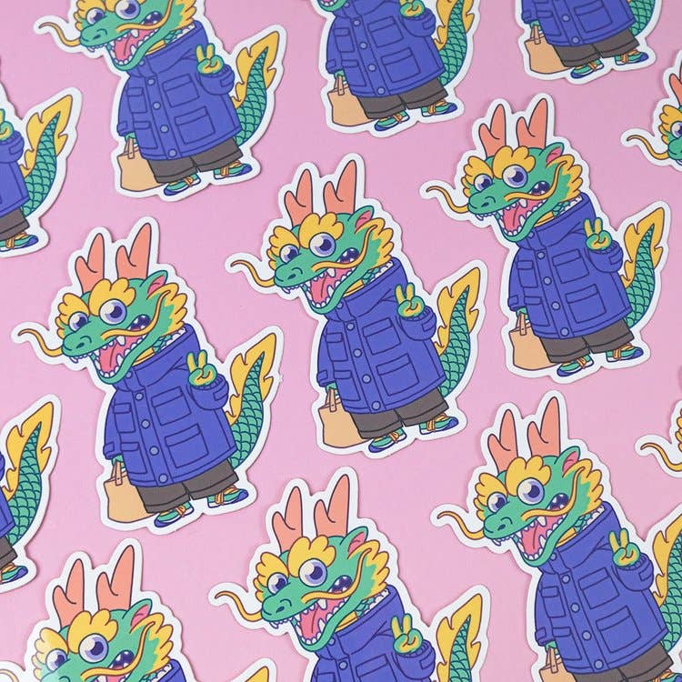 Yeaaah! Studio – wholesale Sticker – “Lungo” vinyl sticker1