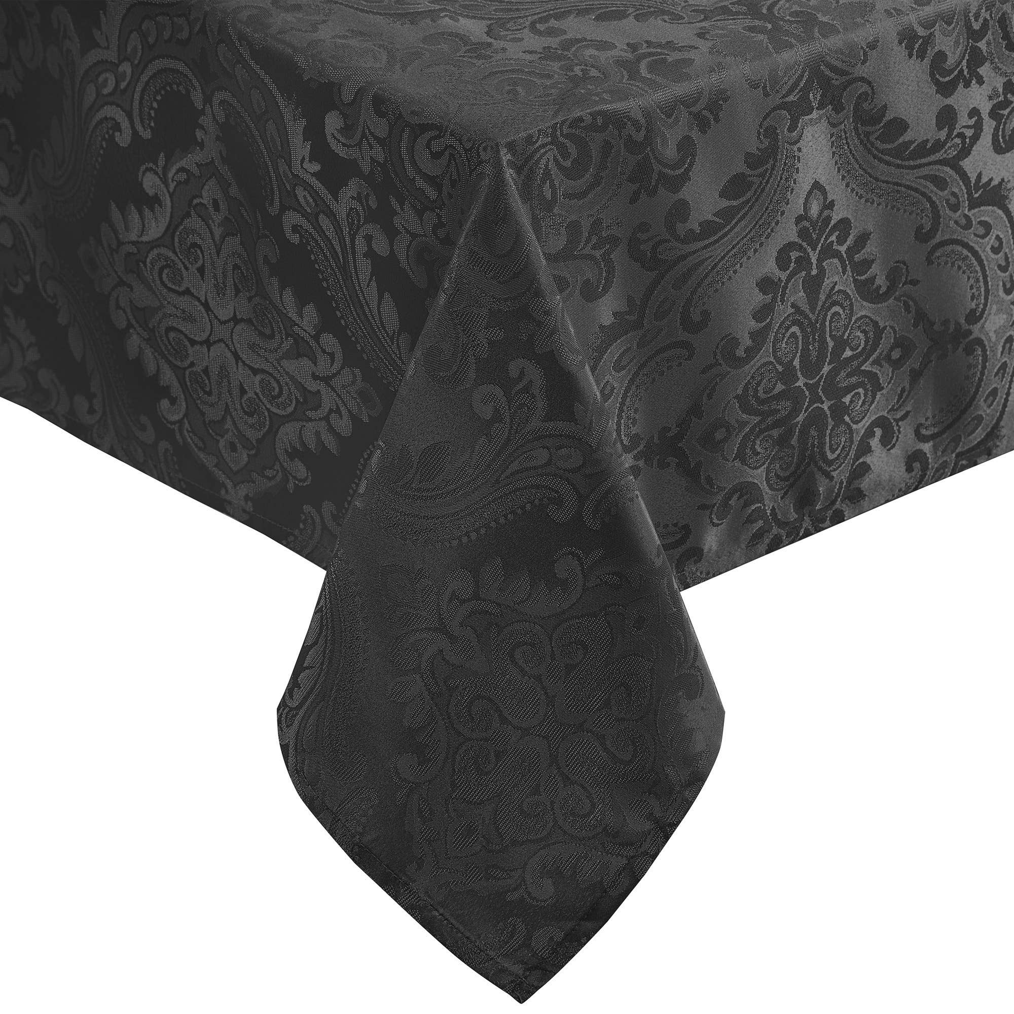 Threadmade Home - Wholesale Tablecloth - Caiden Elegance Damask Water and Stain Resistant Tablecloth36