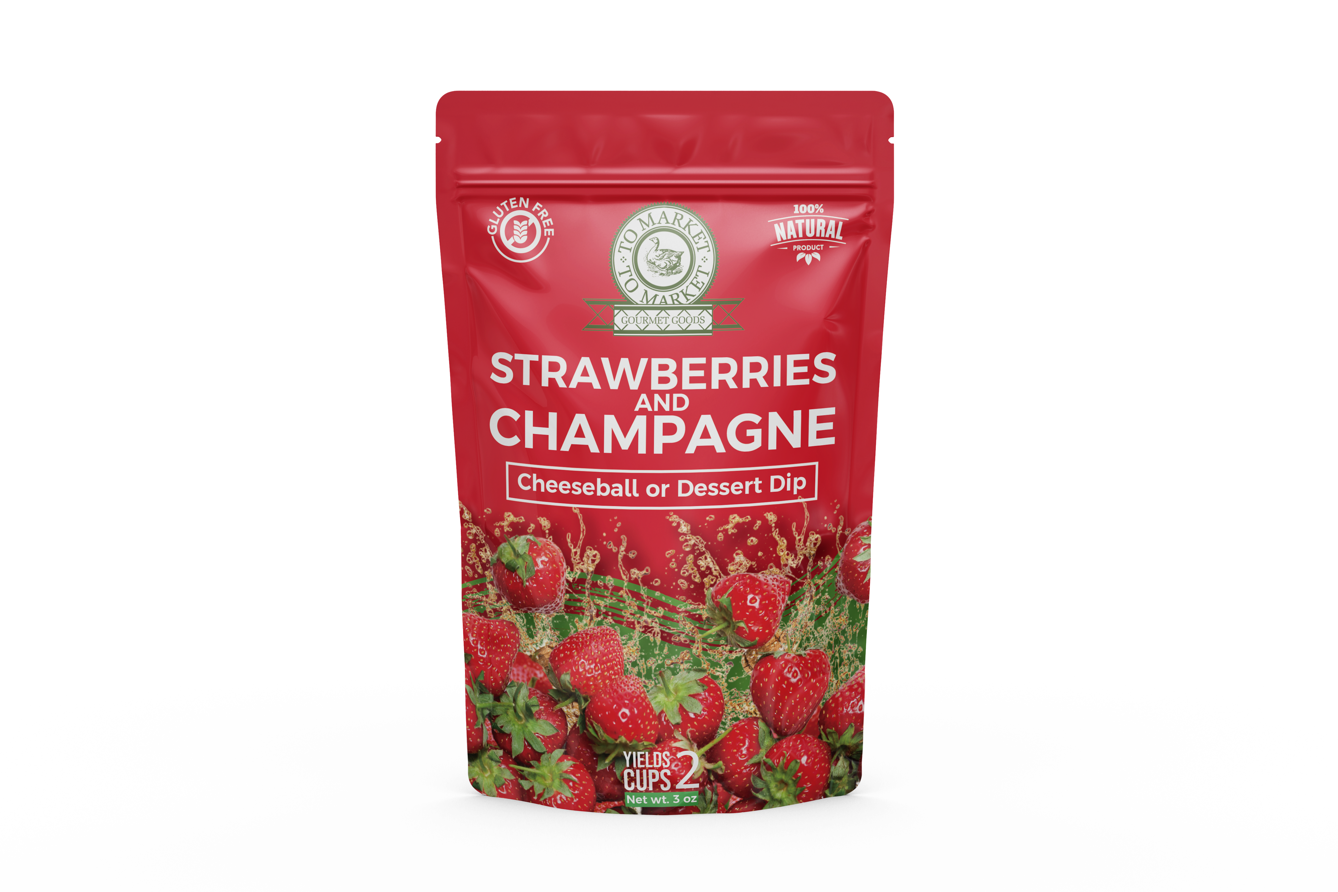 To Market- To Market - Dips & Spreads - Wholesale Dip - Strawberries and Champagne - Cheeseball1