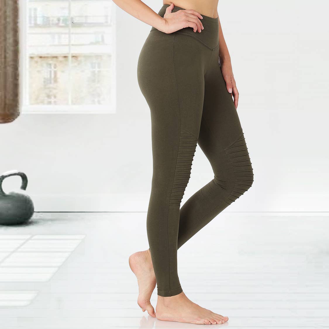 42POPS – Leggings de desporto/casuais - Mulher por atacado – ....Leggings Premium com Controlo de Barriga15