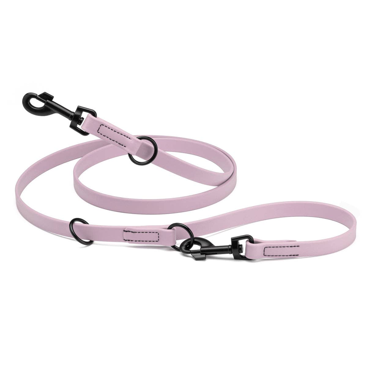 Dogline – wholesale Pet leash – Dog – Biothane Adjustable Multi-Purpose Dog Leash with Black Hardware, 7FT23
