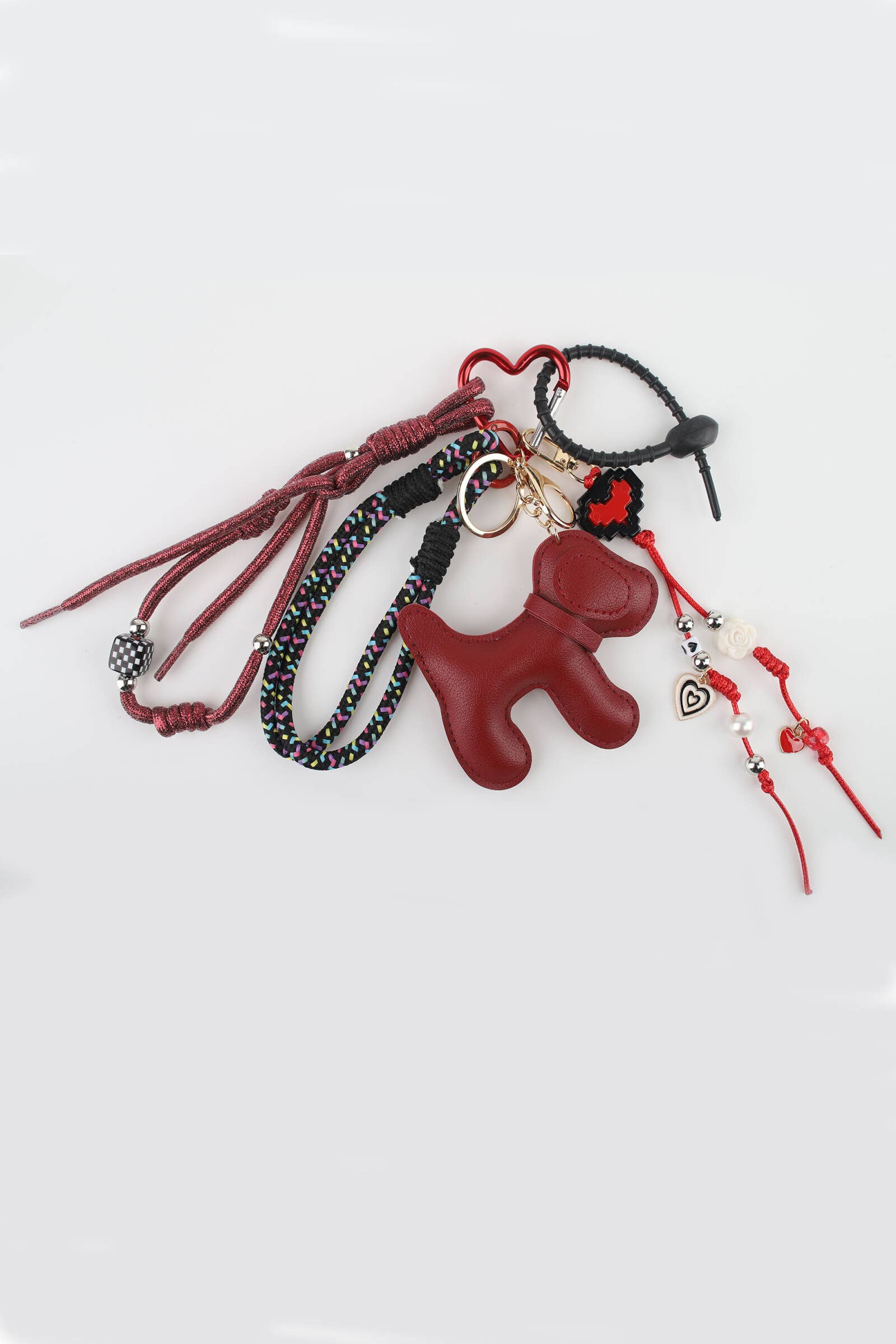 PHANIE MODE - Venta al por mayor Llavero - Mujer - Llavero Fantasía Grigri Perro P-0482