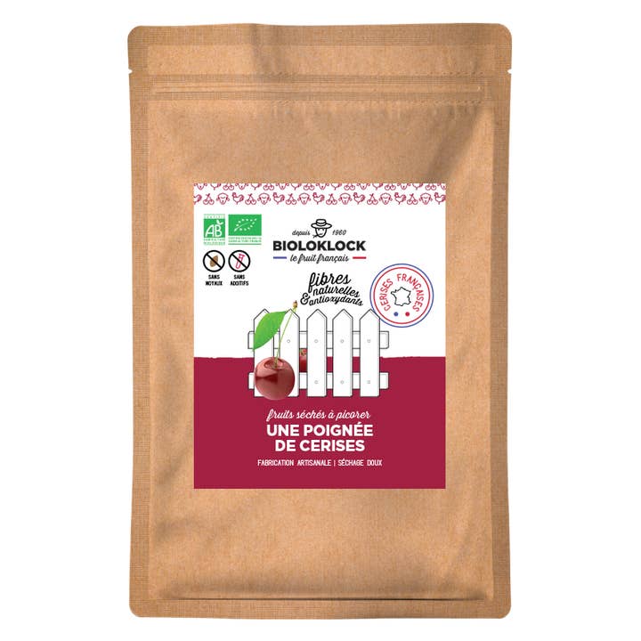 Getrocknete Kirschen zum Naschen 15 g für den Großhandel von Bioloklock