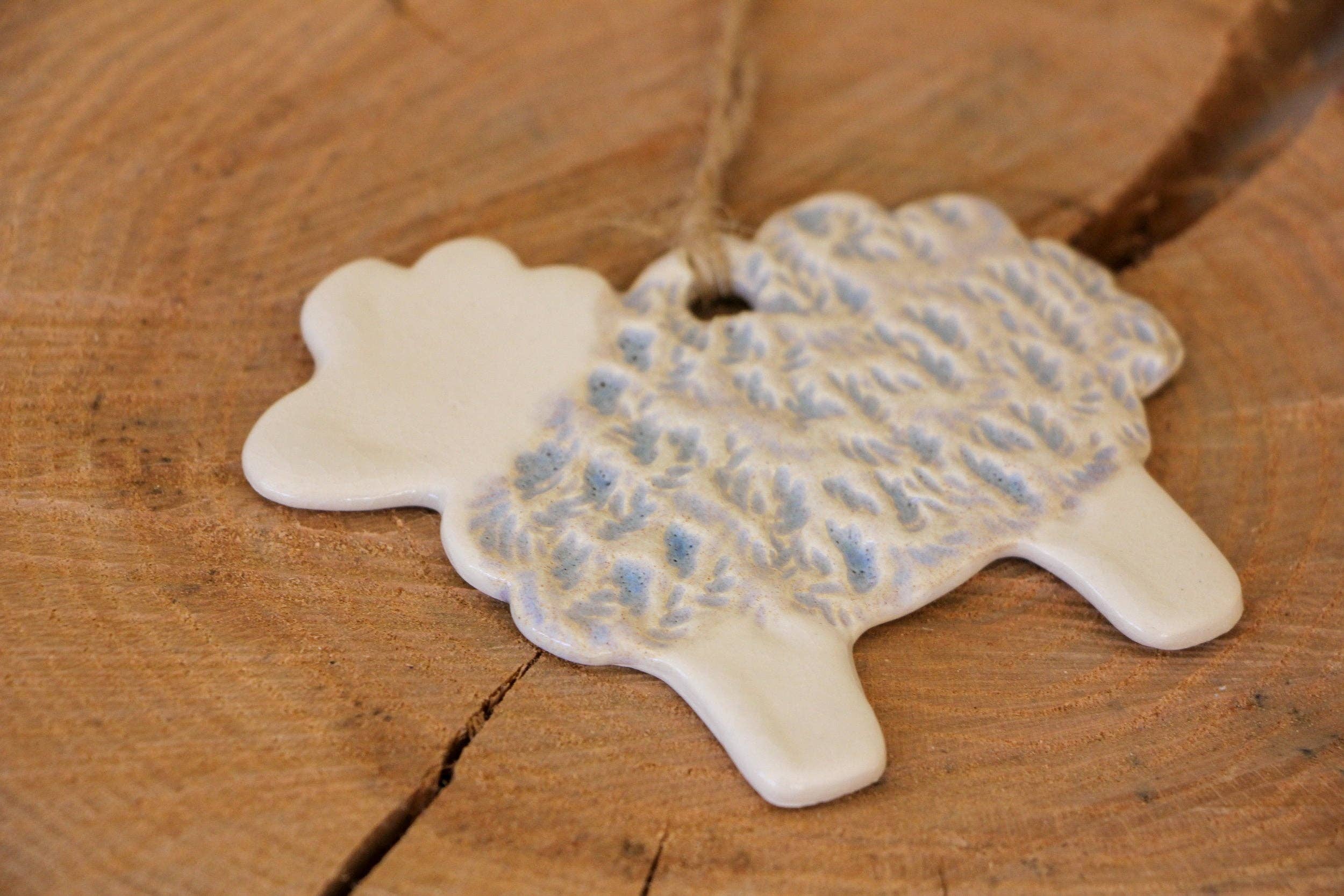 Prodigal Pottery - Wholesale Ornament - Ceramic Sheep Ornament2