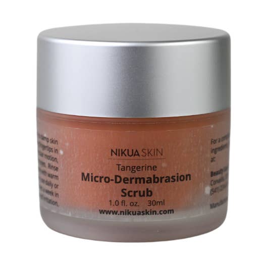 Nikua Skin - Wholesale Facial exfoliant/scrub - Firming Tangerine Micro-Dermabrasion Scrub0