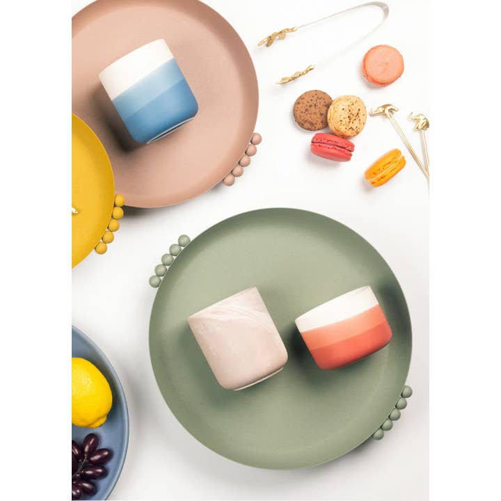 Casa Amarosa - Wholesale Decorative Tray - Elan Trays- Mustard, 8.070 Inches 3