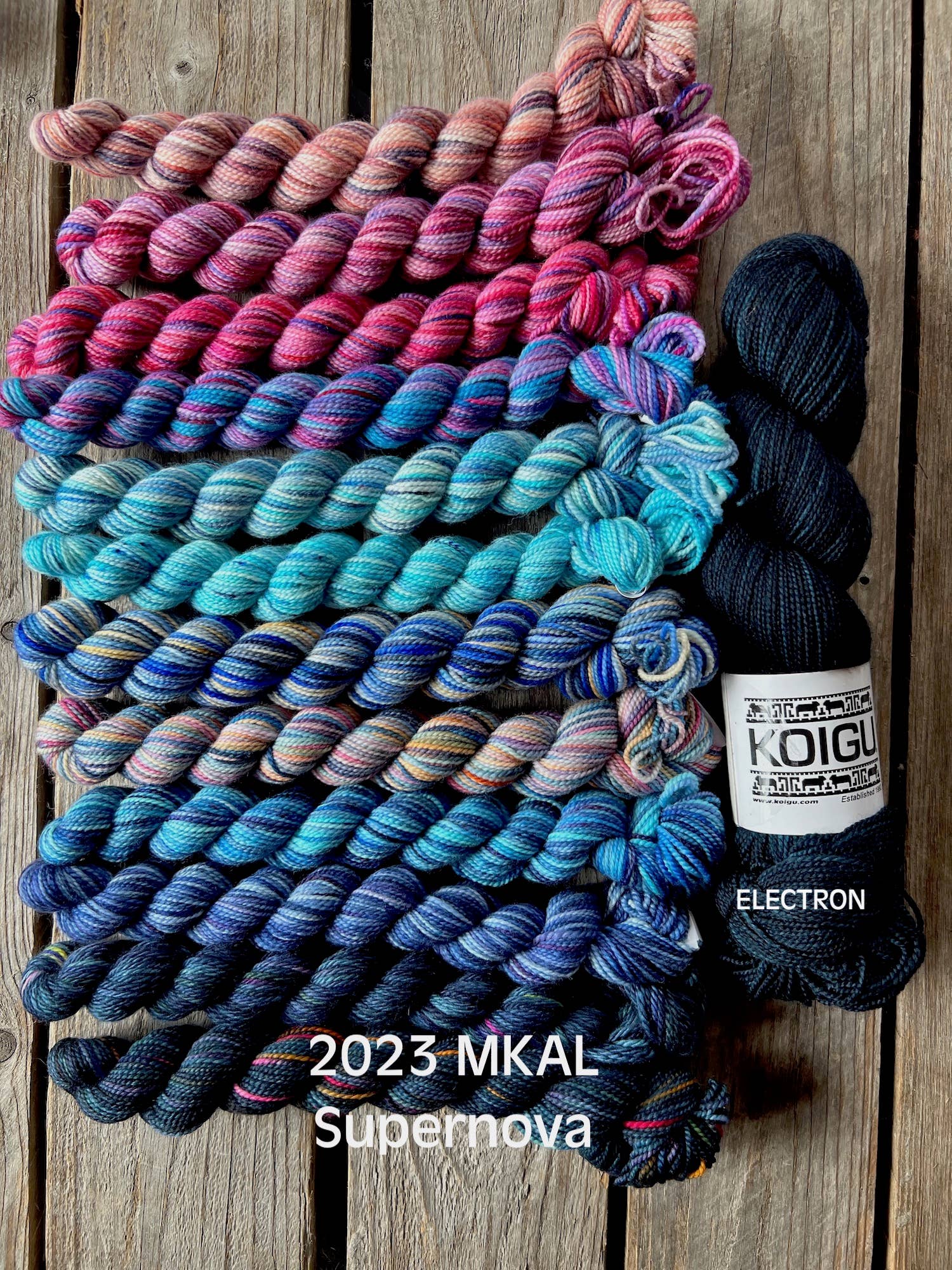 Koigu Wool Designs – wholesale Knitting/Crochet Supplies – Supernova MKAL 20239