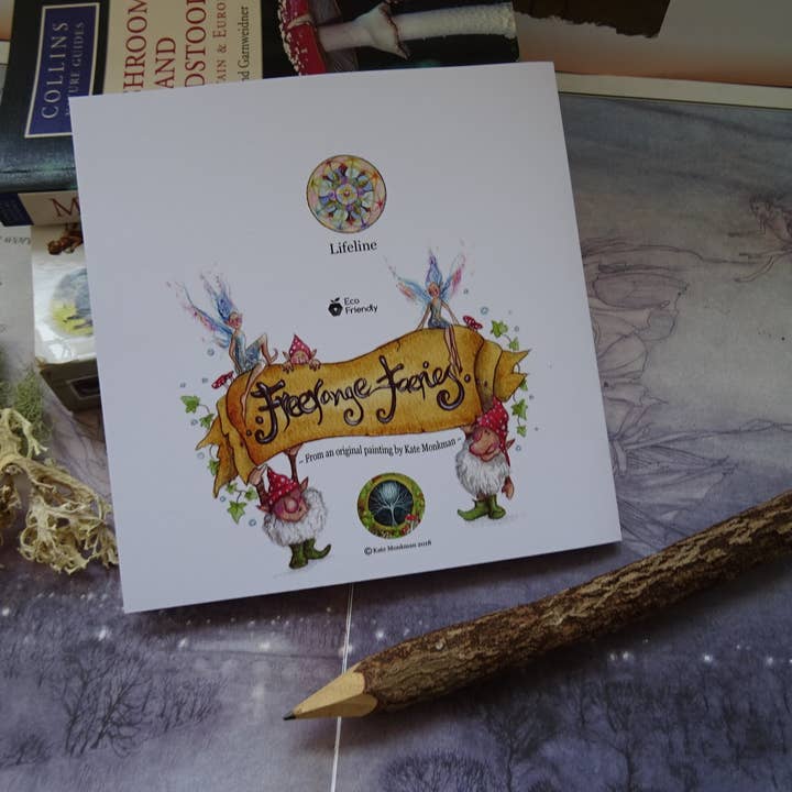 FreeRangeFaeries - Wholesale Notebook - Lifeline Mandala Square Notebook 2