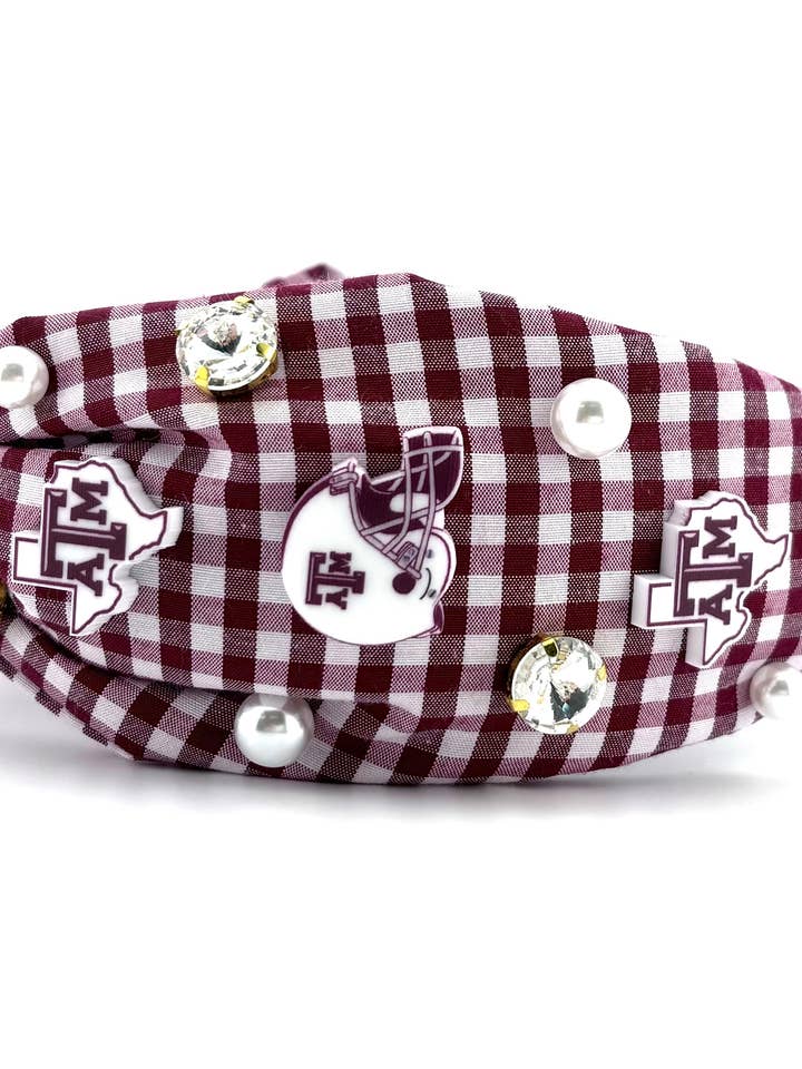 Texas A&M Aggies Headband for wholesale by Cora's Den